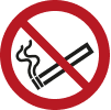 Proibido fumar dentro das instalações da Yara Brasil, exceto nos lugares identificados